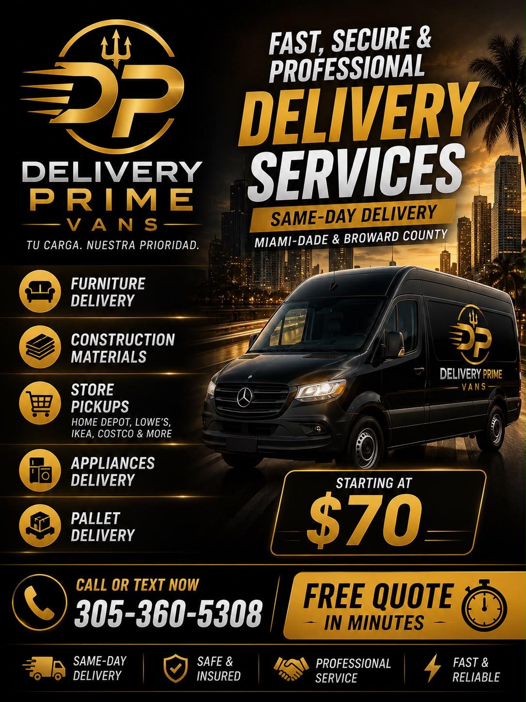 Appliance delivery Miami — refrigerators, washers and dryers